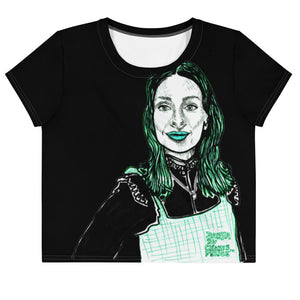 Darya - Crop T-shirt voor dames - van Charis Felice