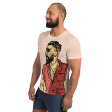 Load image into Gallery viewer, Arsalan - Men&#39;s Athletic T-shirt - by Charis Felice
