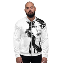 Load image into Gallery viewer, Genny Yosco - Unisex Bomber Jacket - By Charis Felice
