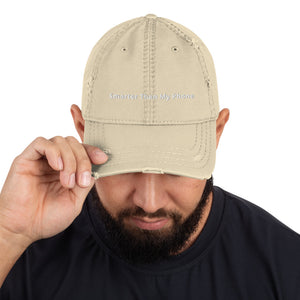 Smarter Than My Phone / Dumbphone - Distressed Dad Hat